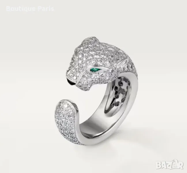 Cartier Panthere 1:1 с мойсанити, снимка 1
