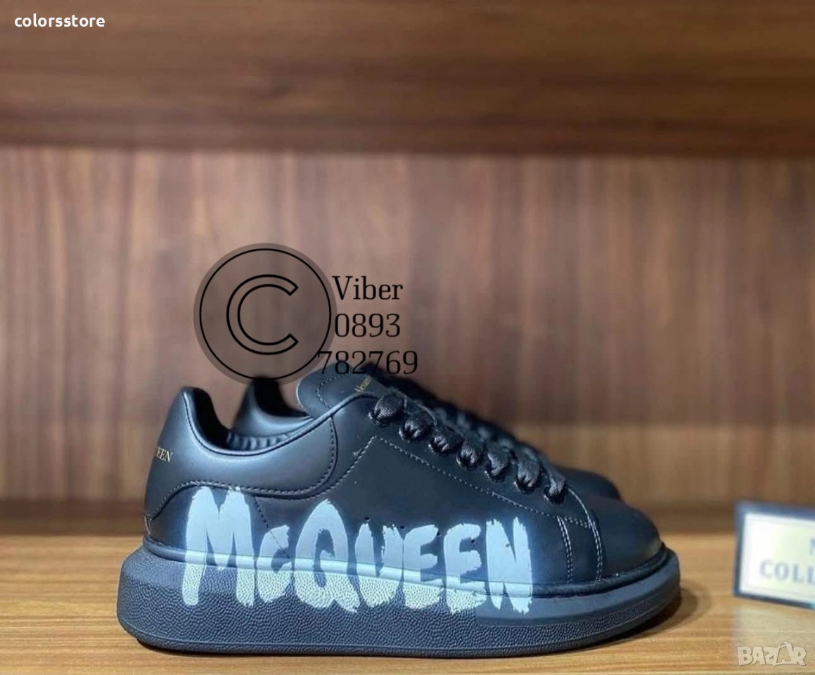 Мъжки черни кецове Alexander McQueen/BR215, снимка 1