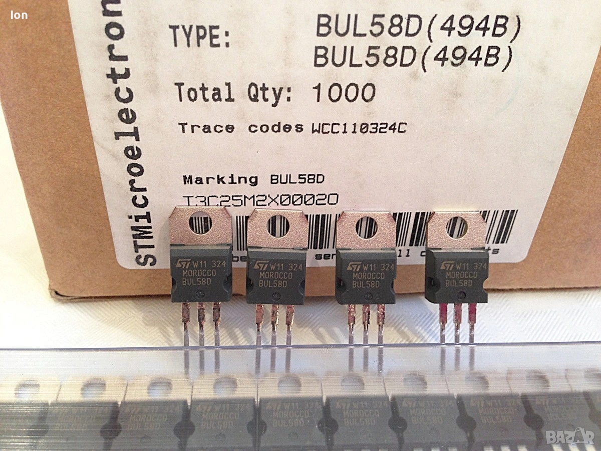 MJE13003, MJE13005, MJE13007, MJE13009, BUT11A, BUL381D, BUL58D, BUF410, снимка 1