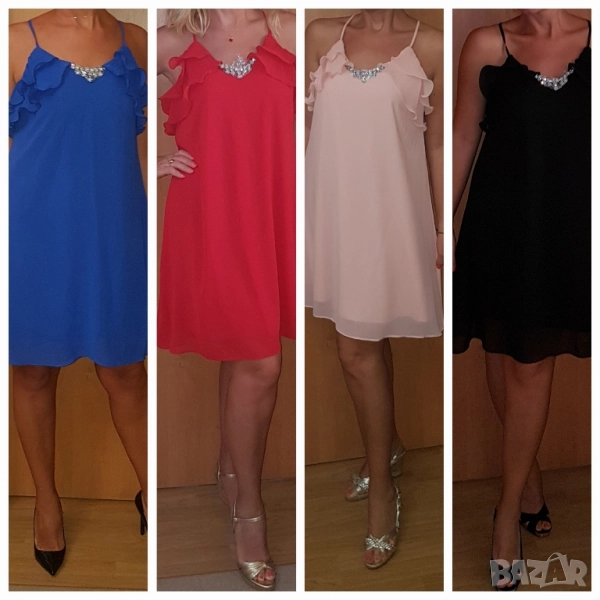 Официална нова рокля с брошка Fervente Istanbul , снимка 1