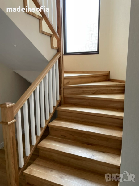 Облицоване на стълбища с дърво, дървени стъпала, снимка 1