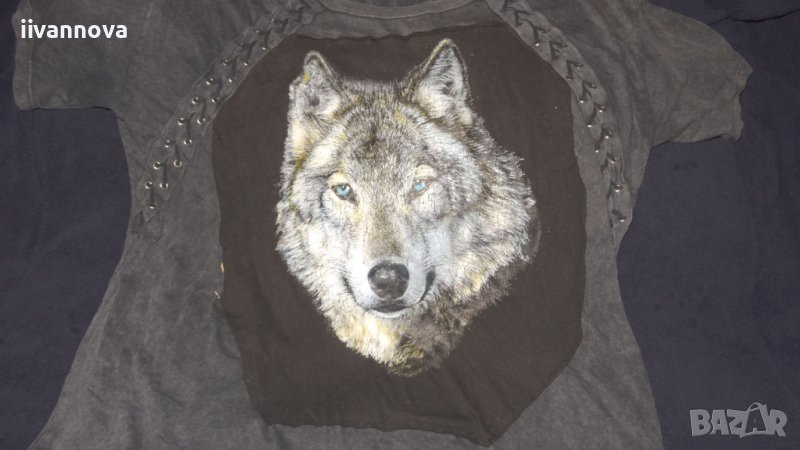 Блуза с вълк, снимка 1