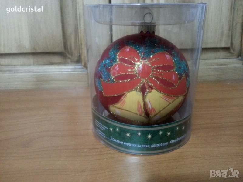 стъклена топка за елха , снимка 1