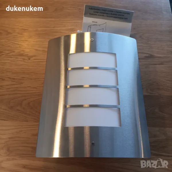 НОВА! Външна лампа за стена, аплик, Е27, IP44, модел 1, снимка 1