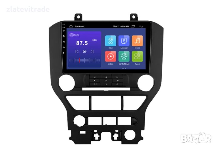 FORD MUSTANG 2015-2018 АНДРОИД НАВИГАЦИЯ 9''' LOW PROFILE, 9401, снимка 1