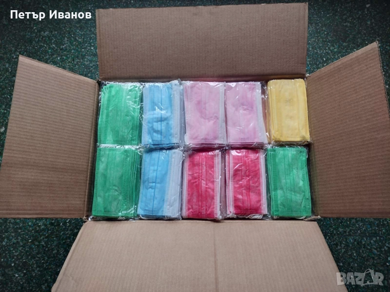 Медицински маски КАШОН - 2000 БР., снимка 1