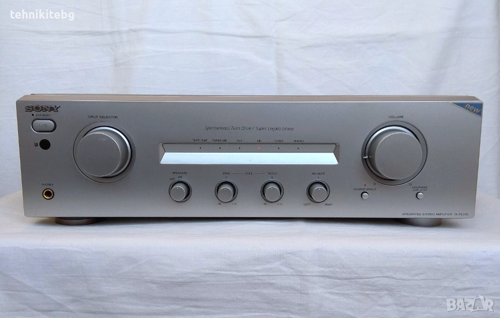 ⭐⭐⭐ SONY TA-FE370 ⭐⭐⭐ Хубав усилвател , 2 х 70/50 вата (4/8 ома), снимка 1