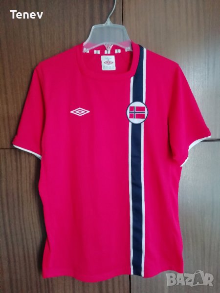 Norway Umbro детска оригинална футболна тениска фланелка Норвегия 158, снимка 1