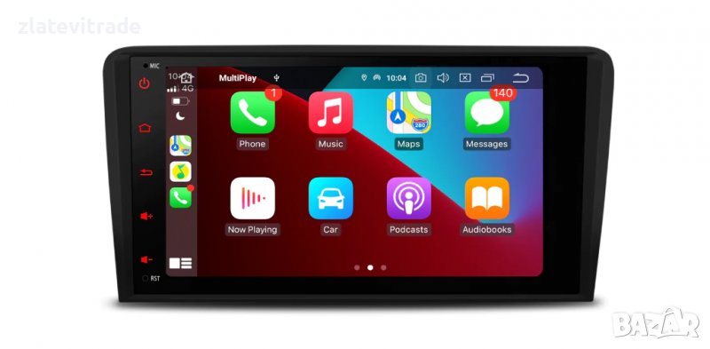 AUDI 8P A3 / S3 / RS3 - 2003-2012 - 8" АНДРОИД НАВИГАЦИЯ, 9506, снимка 1