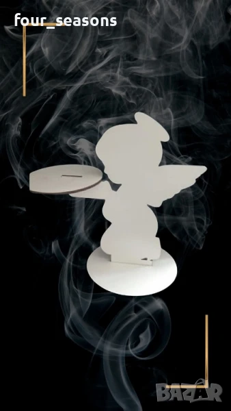 Мини Ангелка със стойка , снимка 1