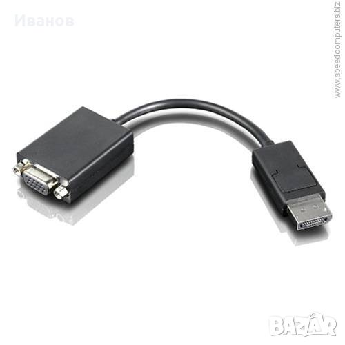 Lenovo DisplayPort to VGA Monitor Adapter, снимка 1