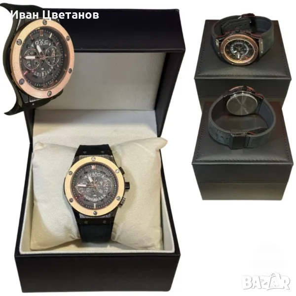 Стилен и луксозен мъжки часовник, снимка 1