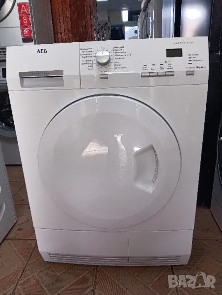 Много икономична сушилня с термопомпа АЕГ Aeg Protex Plus A+++ 8кг 2 години гаранция!, снимка 1