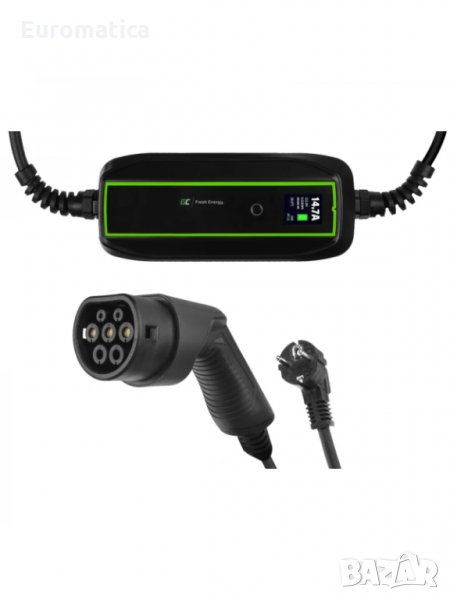 Мобилна зарядна станция тип 1 - 3.6kW / 16A за зареждане на електрически автомобили и Plug-In хибрид, снимка 1