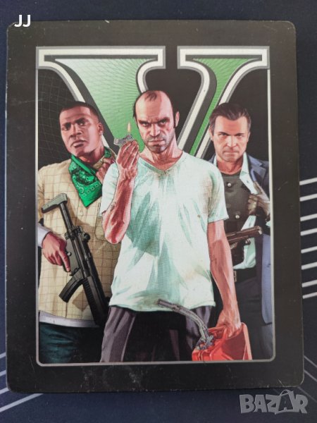 GTA 5 Steelbook edition Колекционерско издание стийлбук игра за Ps3 Playstation 3 Пс3, снимка 1