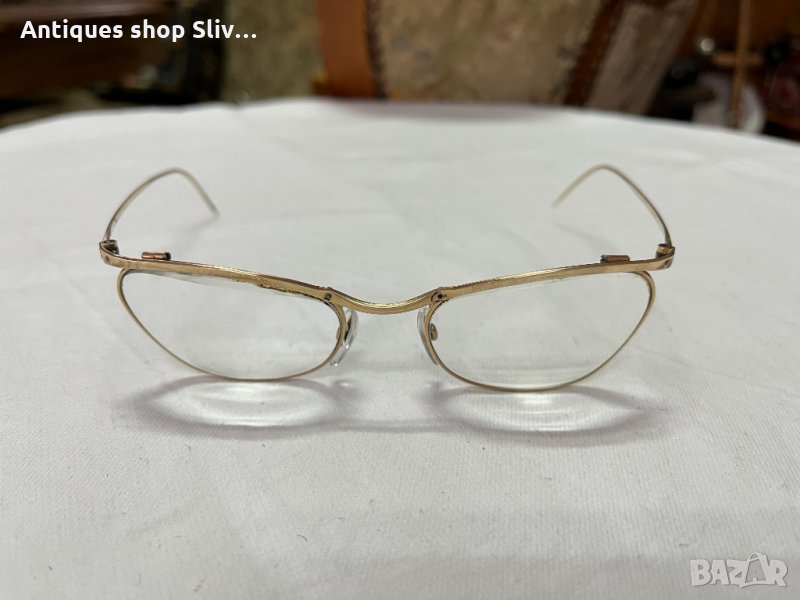 Винтидж позлатени очила NILOR №1403, снимка 1