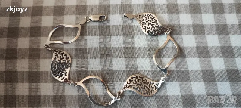  СРЕБЪРНА ГРИВНА 8.48 ГРАМА/ ПРОБА 925, снимка 1