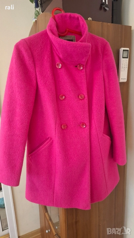 Розово-Цикламено палто, снимка 1