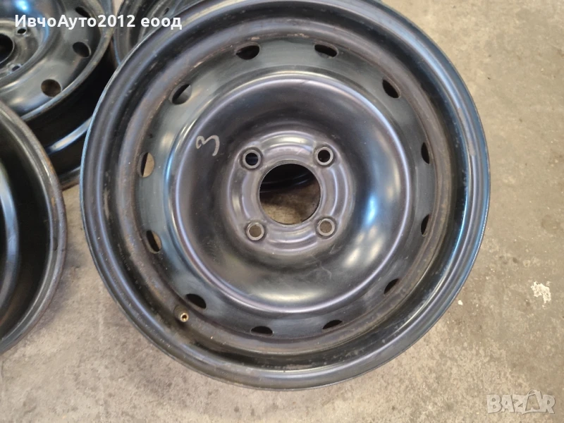 Метални джанти 14 Citroen Peugeot , снимка 1