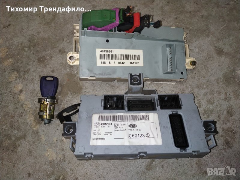 Бодиконтрол модул 46812231 фиат пунто 2002 бензин 46758961 iaw59.m3 hw303, снимка 1