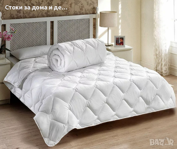 ✨Олекотена завивка 200/220 см, 350гр/м2, Бял , снимка 1