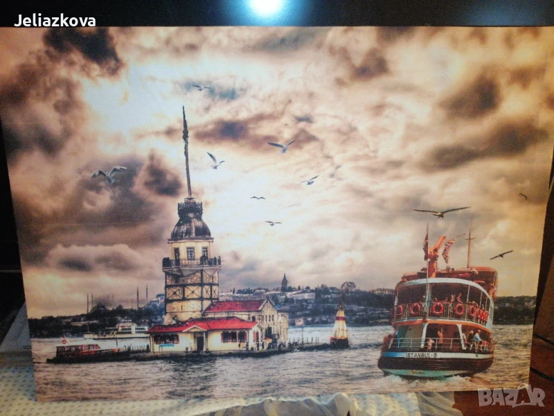 светеща картина. Истамбул , снимка 1
