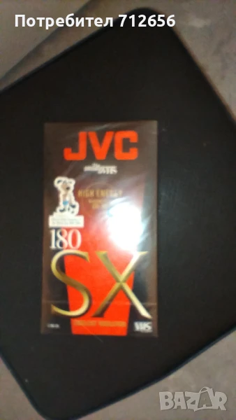 Чисто нава видео касета VHS JVS 180SX, снимка 1