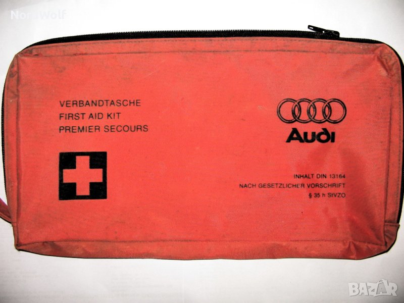 Калъф автоаптечка АУДИ, снимка 1