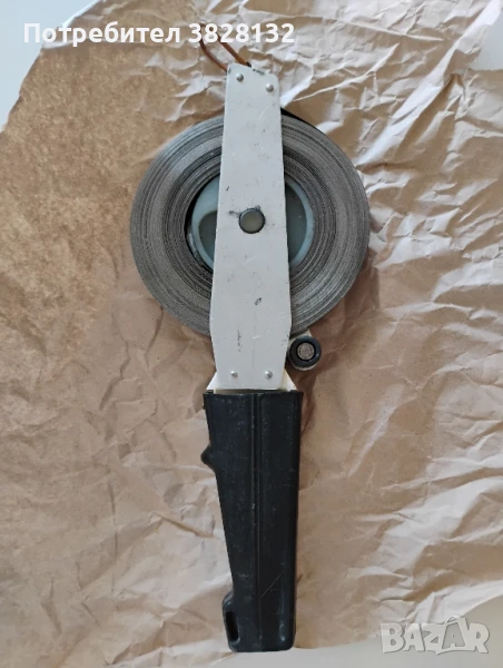стара българска рулетка 30м, снимка 1