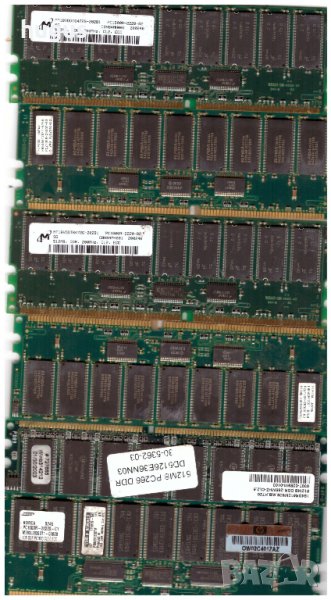 РАМ Памети DDR PC 3200 / 512 + 256 MB , снимка 1