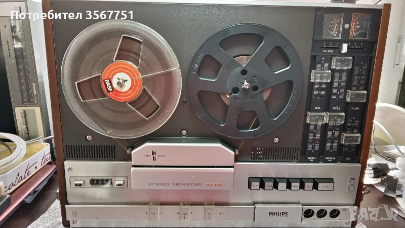 МАГНЕТОФОН PHILIPS-4416, снимка 1