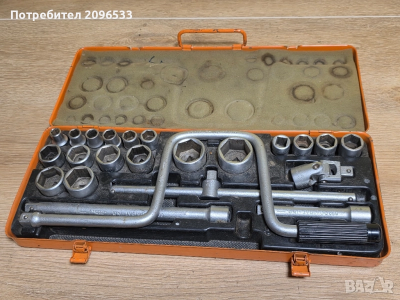 DOWIDAT Germany - 1/2" PROFI Гедория / 12-стенни вложки 10 - 32 mm, снимка 1