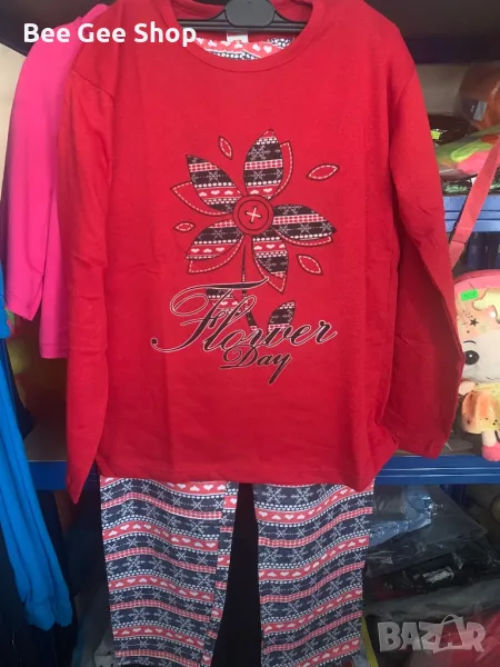Дамски пижами , лека вата, снимка 1