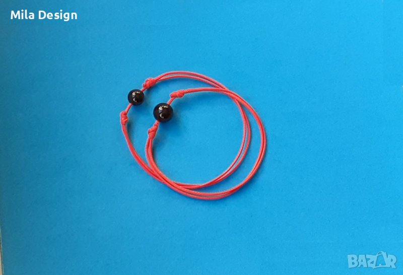 Гривна против уроки с черен Турмалин, снимка 1