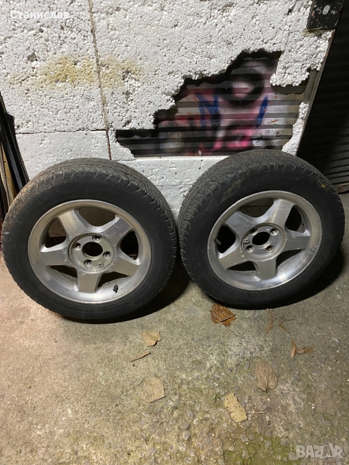 джанти 14 с гуми, два броя, снимка 1