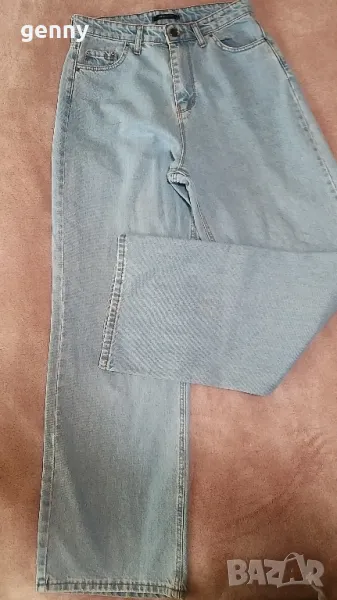 Намалена цена!Дънки Trendyol, като нови, широк крачол , снимка 1