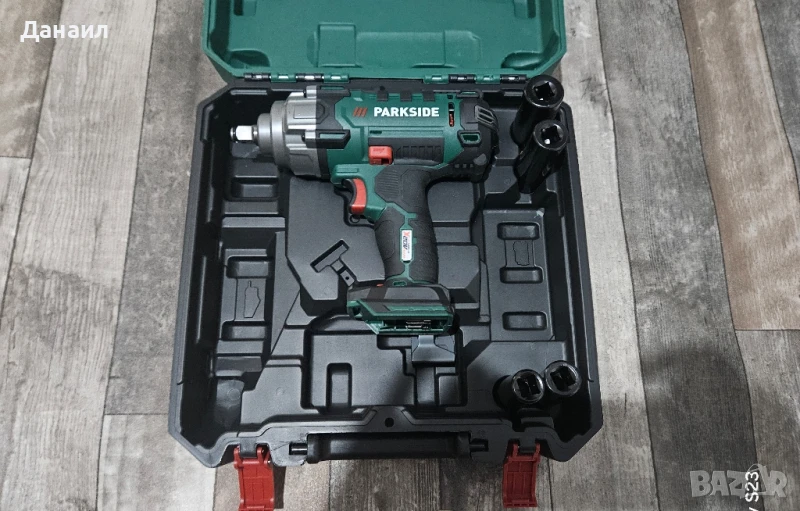 Акумулаторен гайковерт Parkside PASSK 20-Li C4/ 3 години гаранция, снимка 1