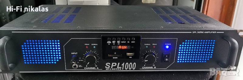 компактно стъпало усилвател с USB Skytec SPL 1000 , снимка 1