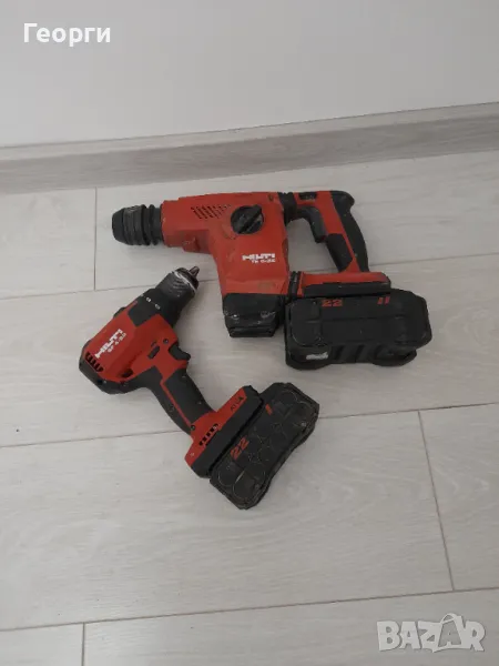 Hilti перфоратор и винтоверт, снимка 1