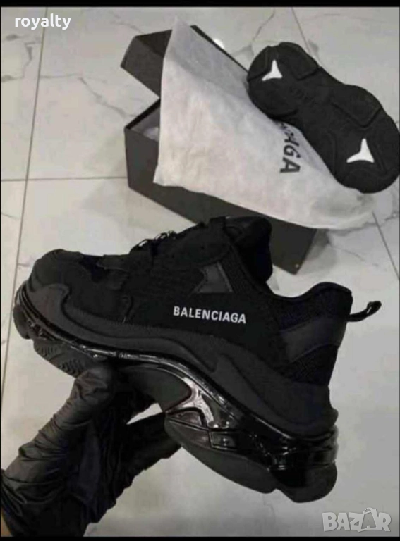 Balenciaga Triple S Черни Маратонки 36-44 Номер , снимка 1