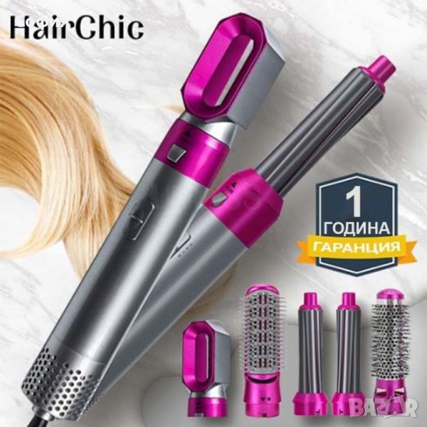 Маша за коса Hairchic  с 5 приставки, снимка 1