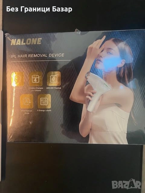 Нов IPL лазерен епилатор 999999 импулса безболезнено за жени мъже косми, снимка 1