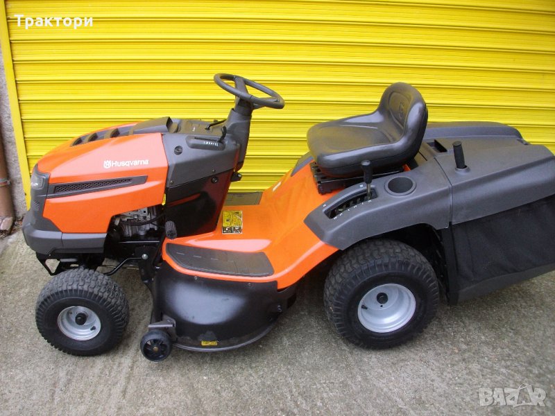 Трактор косачка Husqvarna, снимка 1