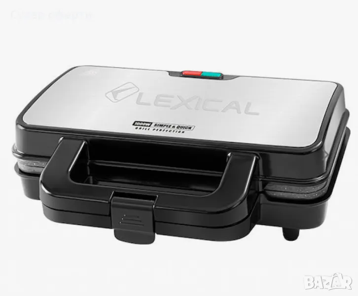 Тостер за сандвичи, Lexical LSM-2520, снимка 1