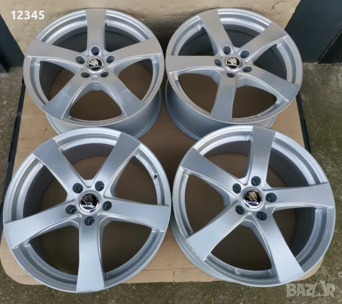 18’’5x112 za skoda 18”5х112 за шкода-№822, снимка 1