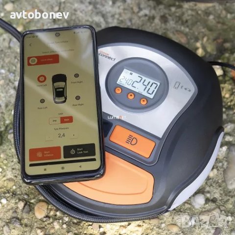 Дигитален компресор за гуми OSRAM TYREINFLATE Connect 650-12V, снимка 8 - Аксесоари и консумативи - 42937393