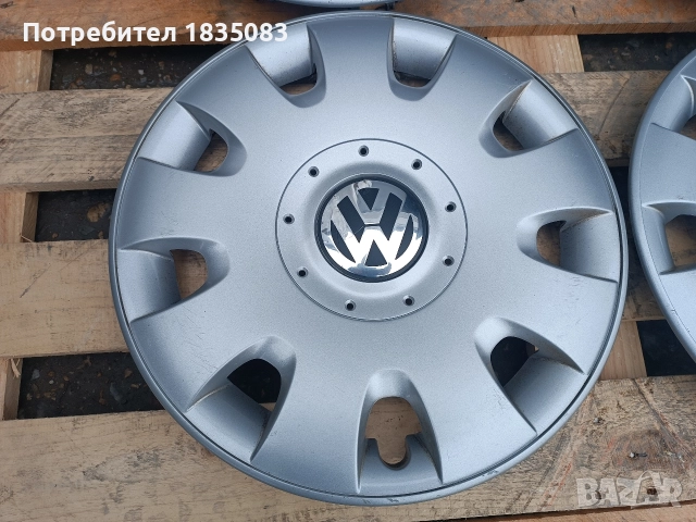 Оригинални тасове VW 15 цола, снимка 3 - Аксесоари и консумативи - 52902825