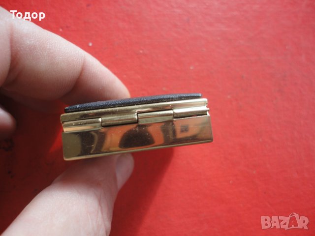 Бронзова кутийка кутия за хапчета за енфие 2, снимка 3 - Антикварни и старинни предмети - 43790338