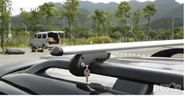 Универсални напречни греди 120 см за отворен рейлинг [нови]