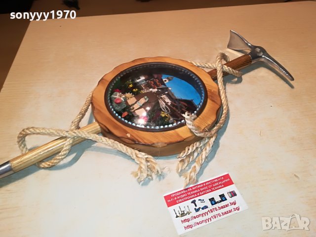 пикел-52х16см-внос швеицария 2805222125, снимка 5 - Антикварни и старинни предмети - 36905482